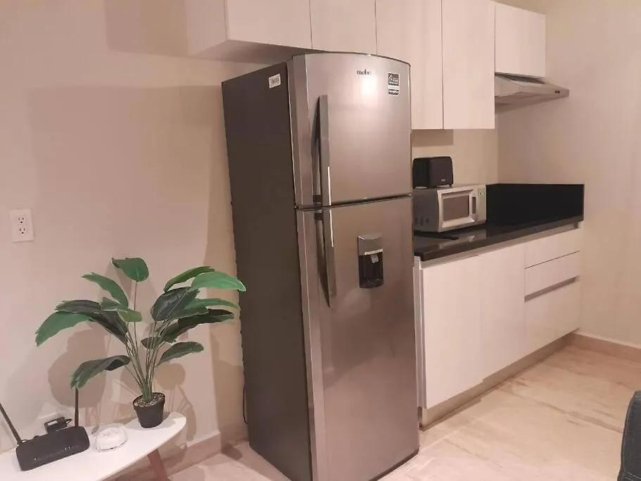 Comfortable Condo W/ City Views Rooftop Pool & Gym - 319 Musa Playa del Carmen Appartamento